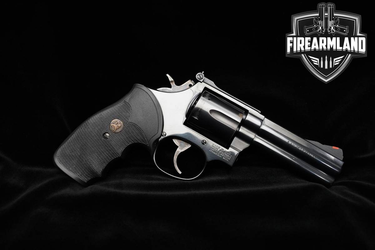 ORIG CASE 1988 Smith & Wesson 586-2 357 Magnum 4" DA/SA S&W 357-Mag S&W 586