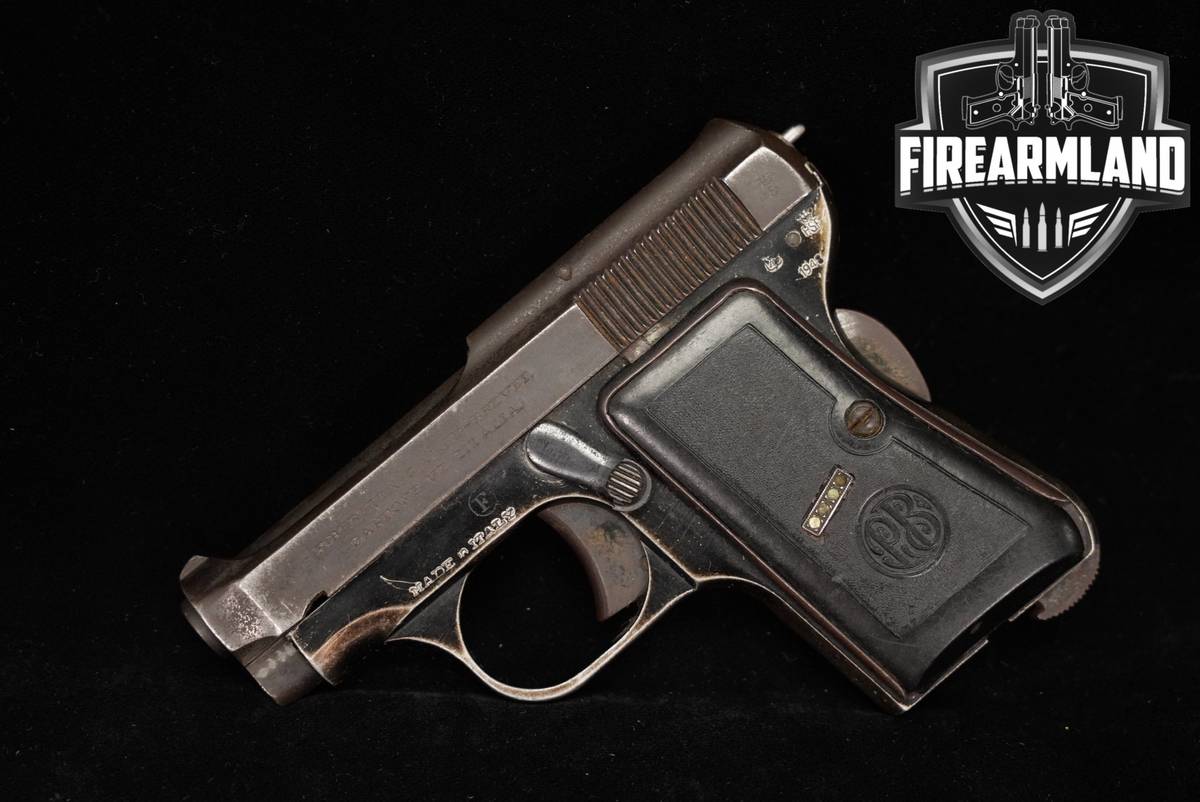 1951 P Beretta Mod 418 Postwar A-Suffix Series 25 ACP (6.35Mm) M418