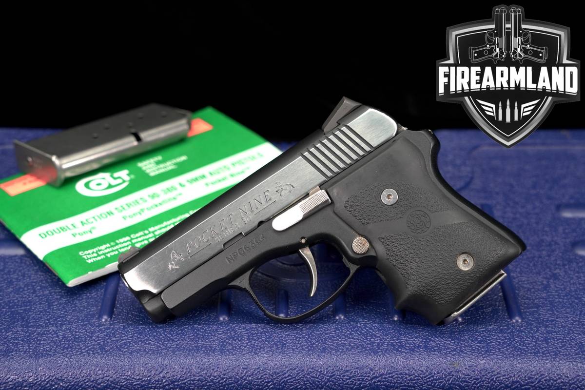 1999 Colt Pocket Nine Series 90 9mm 3" +2 MAGS & ORIG CASE