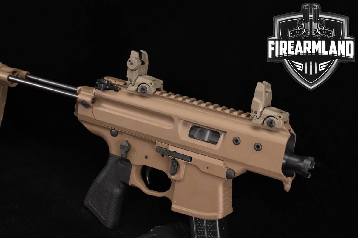 Sig Sauer MPX 9mm 3.5" FDE PDW Short-Stroke Piston +4 MAGS