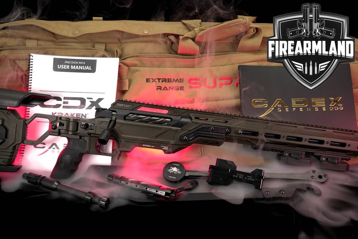 MULTI-CALIBER Cadex Defense CDX-MC Kraken 338 Lapua 27" +BARREL CHANGE TOOL