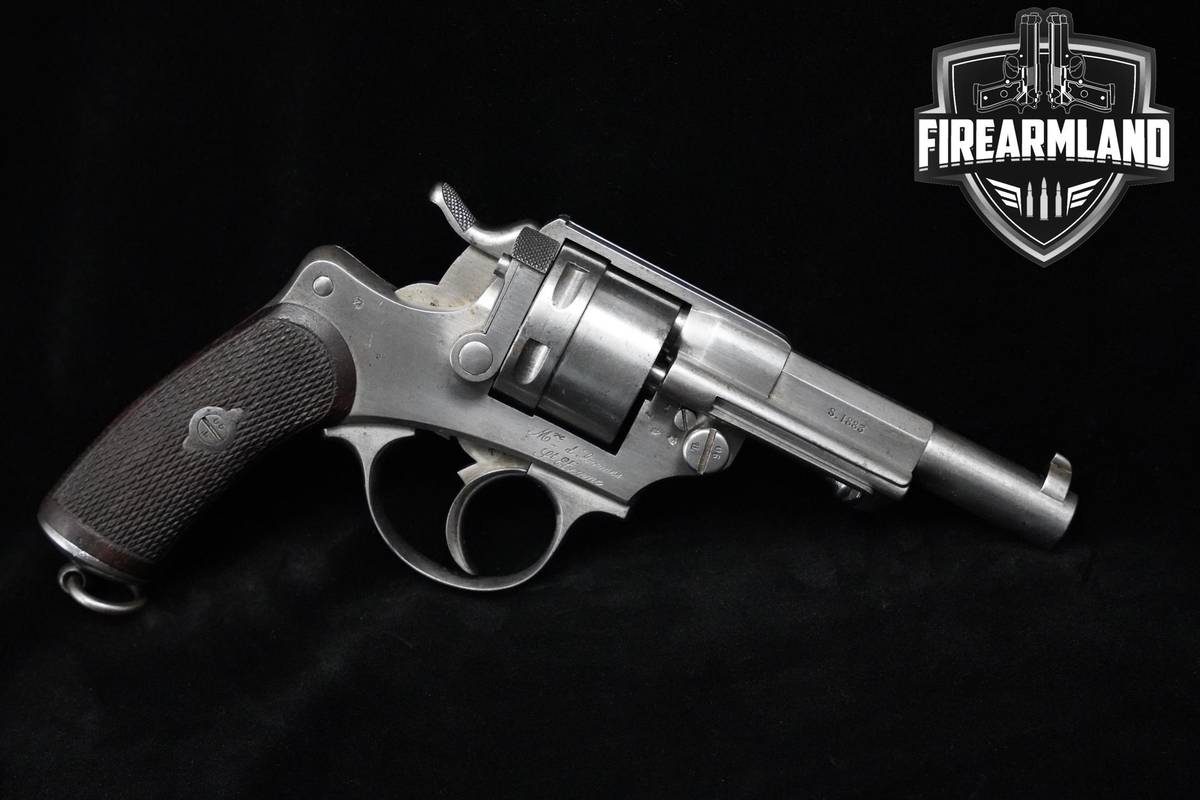 1883 MAS Model 1873 Chamelot-Delvigne 11mm CF 4.5" Polished Steel MAS 1873