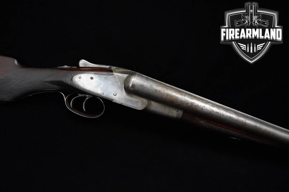 L.C. Smith Boxlock Hammerless Damascus SxS 12-Gauge 30" Blued LC-Smith LC