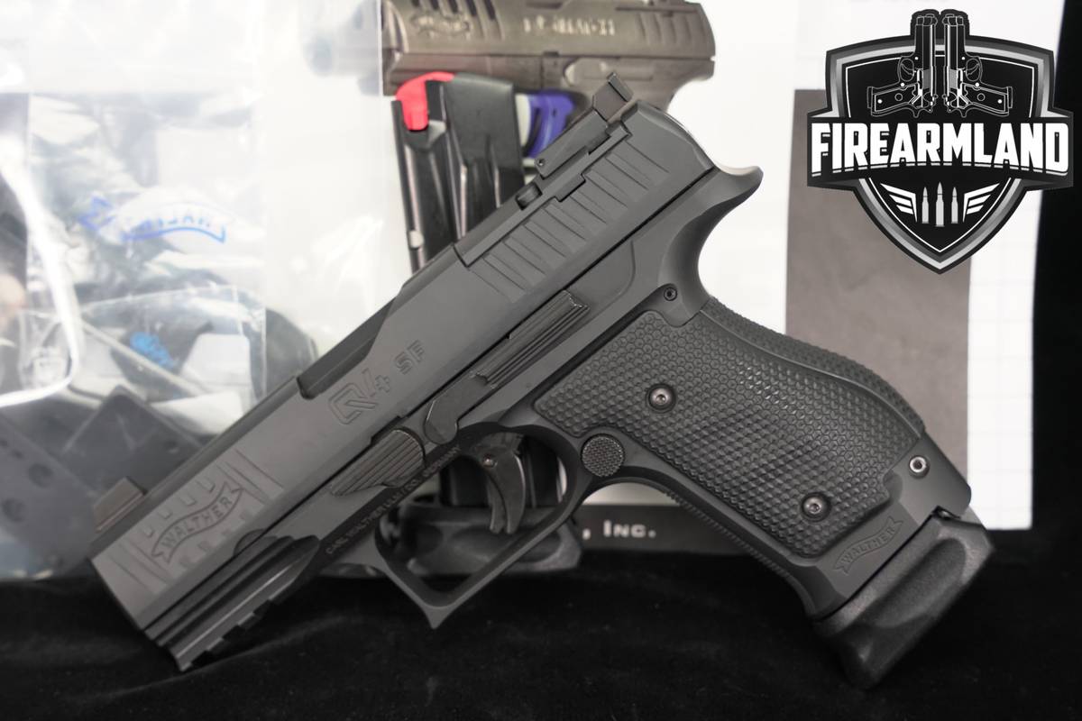 Walther Q4 Steel Frame Optics-Ready 9mm 4" +2 MAGS