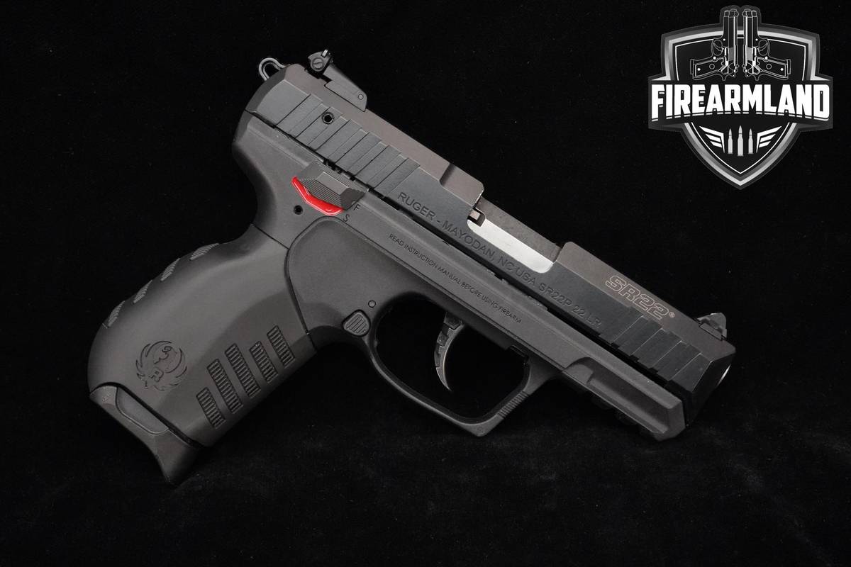 Ruger SR22P 22LR 3.5" Black Anodized SR 22 SR-22P +4 MAGS & ORIG BOX