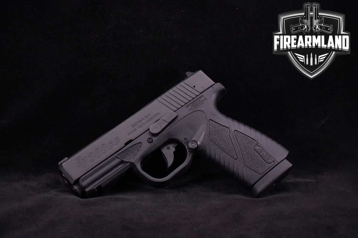 Bersa BP380cc 380 ACP 3.3" Balck BP-380-cc +ORIG CASE