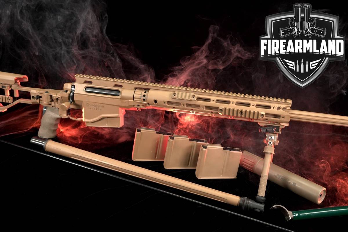 2-BARREL SET Remington Defense Model MSR 338 Lapua +4 MAGS, AAC SILENCER