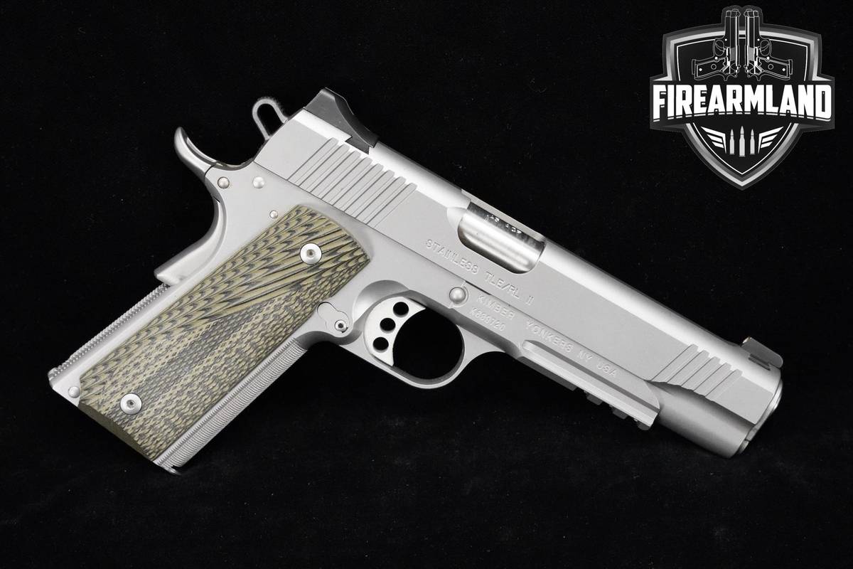 Kimber Stainless TLE/RL II 45 ACP 1911 5" Kimber Stainless TLE-RL +ORIG BOX