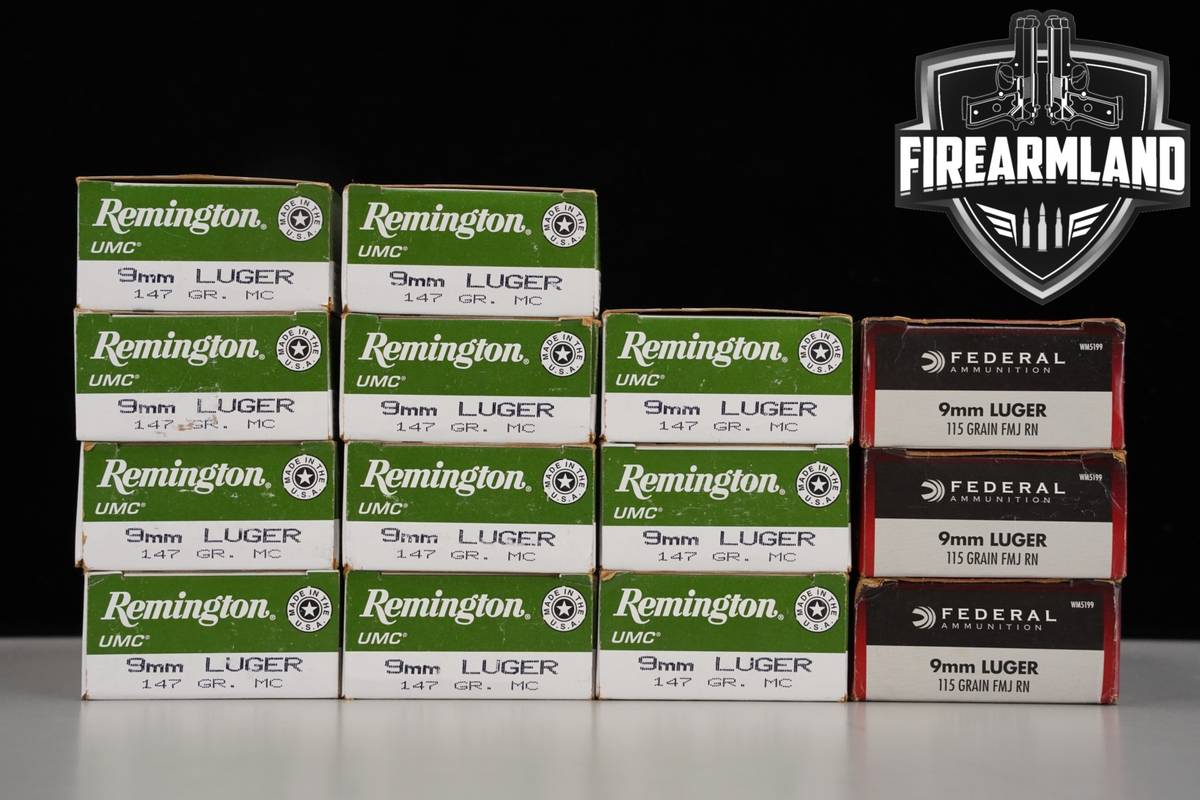 700 RDS! 9mm Ammo 9-mm