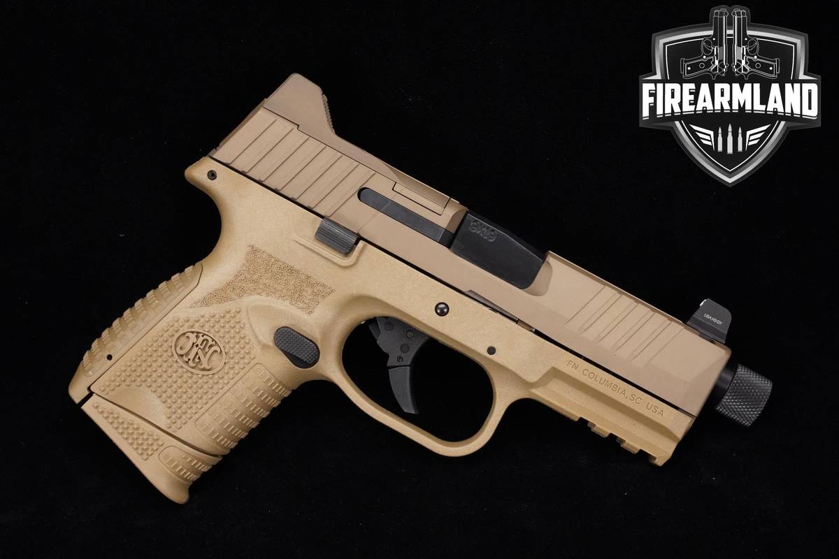 FN 509 Tactical 9mm 4.5" FDE FN 509-T 509T FN-509-T+3 MAGS & ORIG CASE