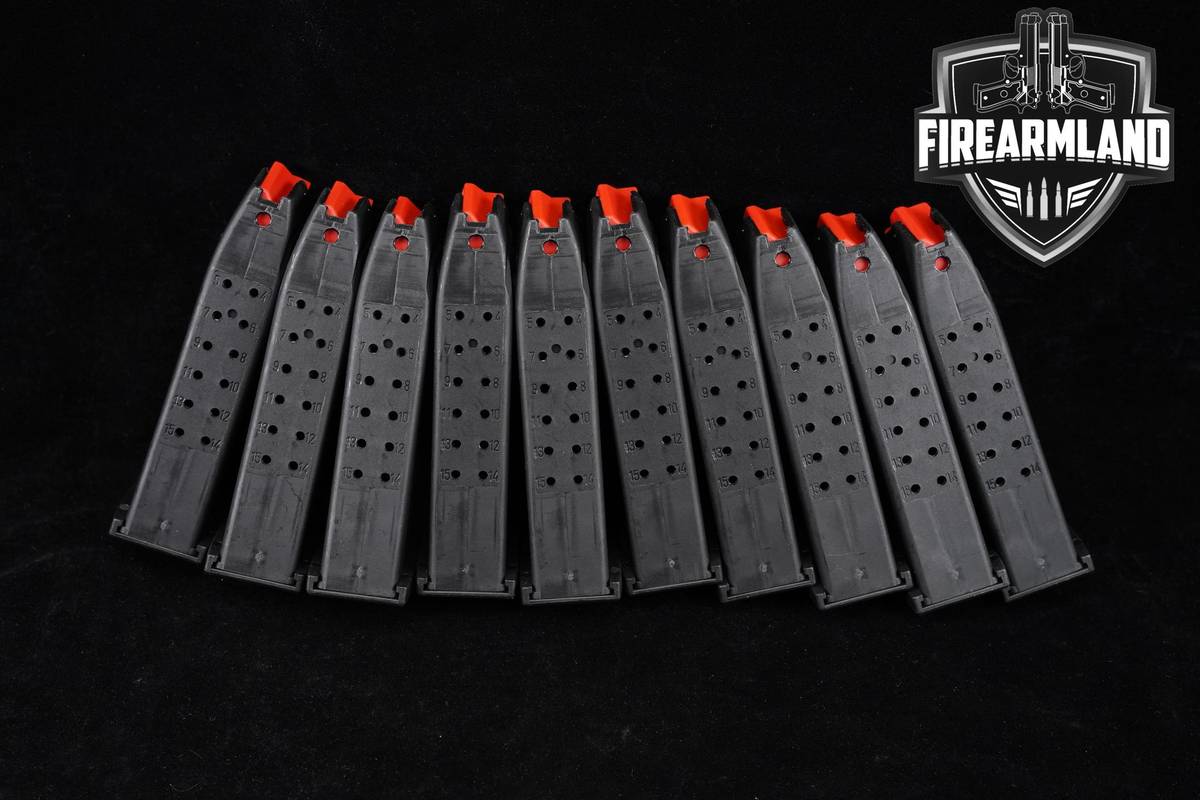 10-Pack 15rd Magazines Heckler & Koch H&K HK USP Compact V7 9mm