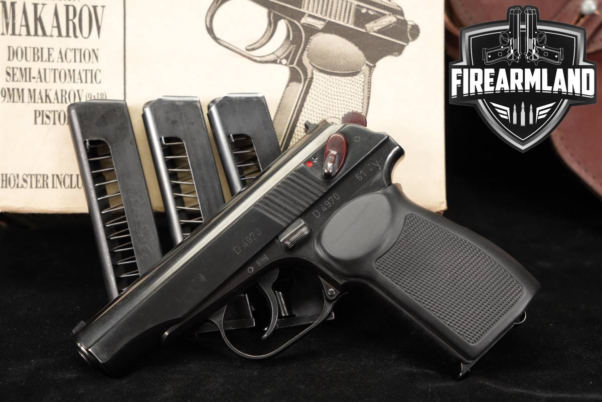 VEB Fahrzeug-und Jagdwaffenwerke Ernst-Thalmann Makarov PM 9x18mm GERMAN