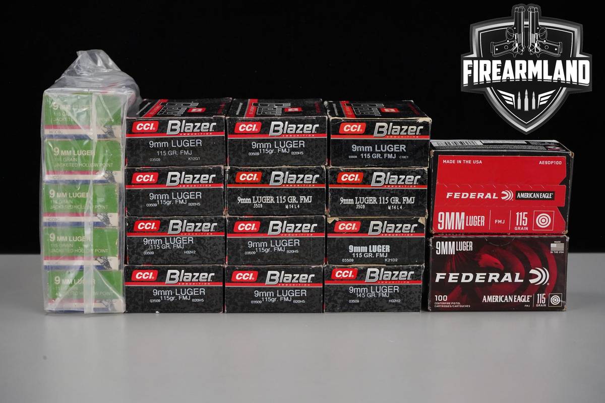 1050 RDS! 9mm Ammo 9-mm
