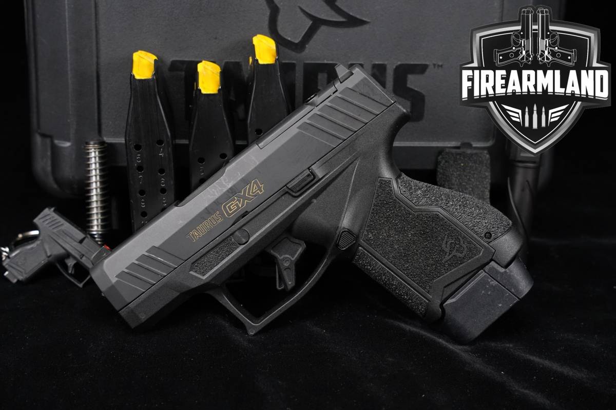 Taurus GX4 T.O.R.O 9mm Optics-Ready 3.06" GX 4 +FOUR MAGS & ORIG CASE
