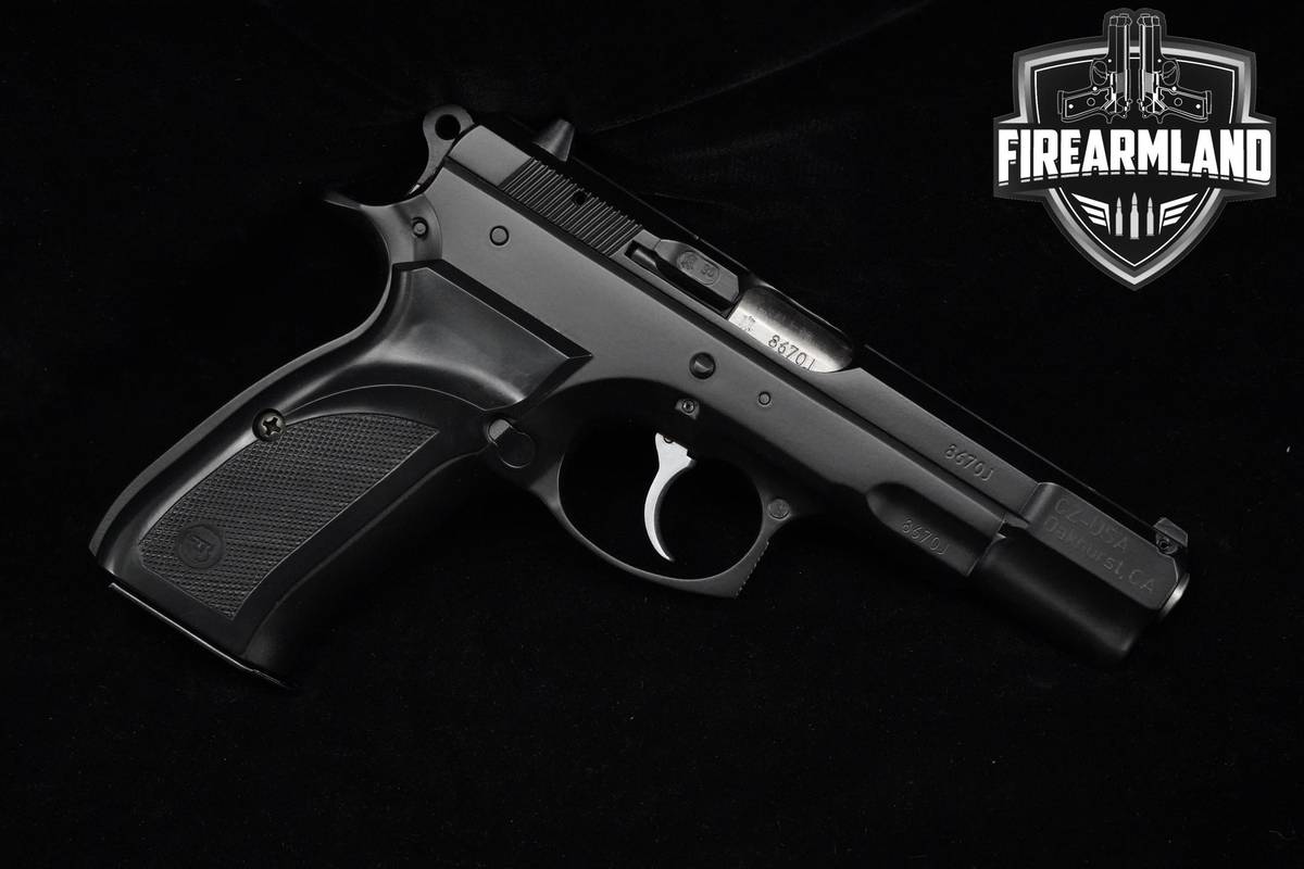 1996 CZ 75 B 9mm 4.6" Black Polycoat CZ75B 75B CZ75 +2 MAGS & ORIG CASE