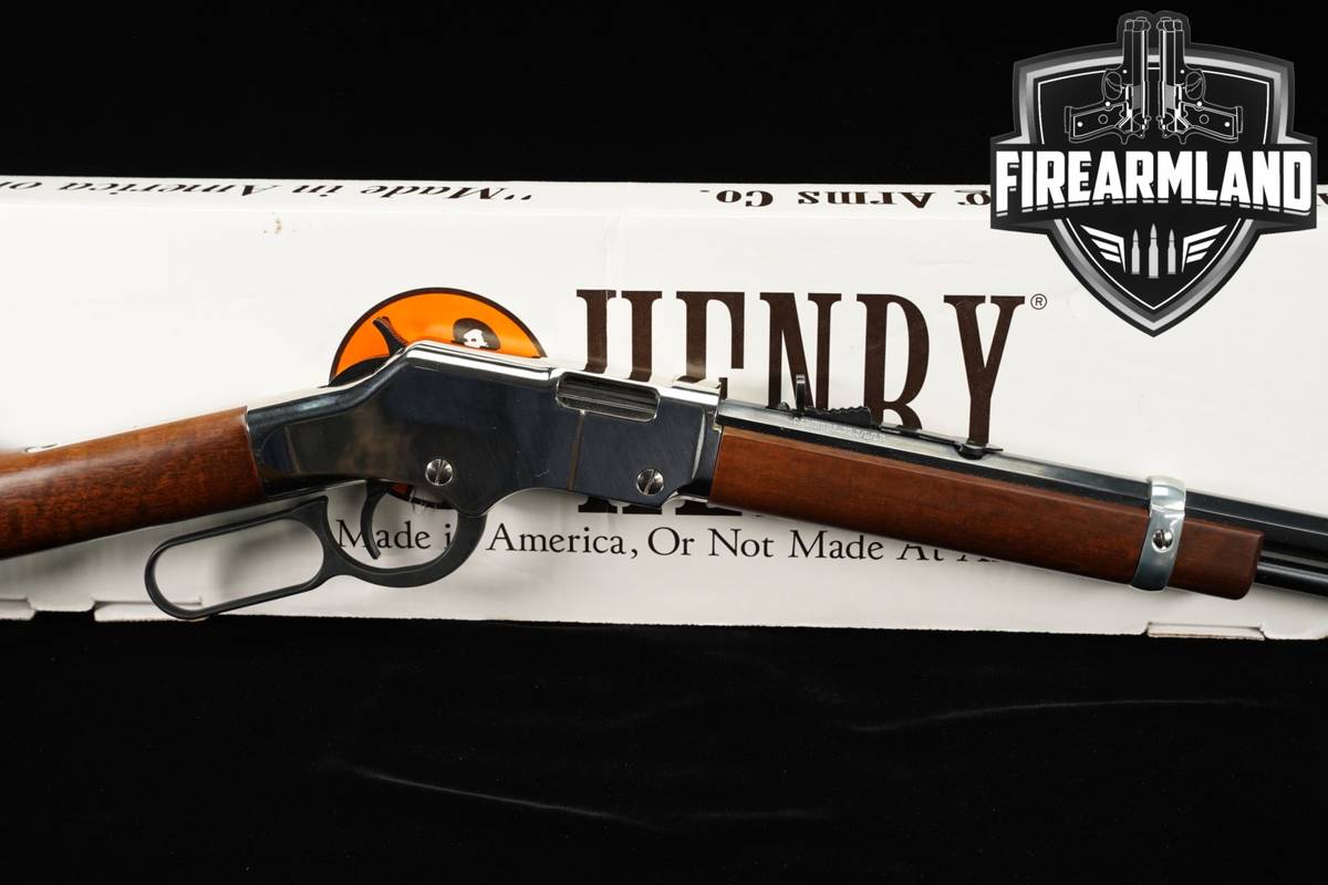 Henry Golden Boy Silver 22LR 20" Nickel & Walnut H004S +ORIG BOX