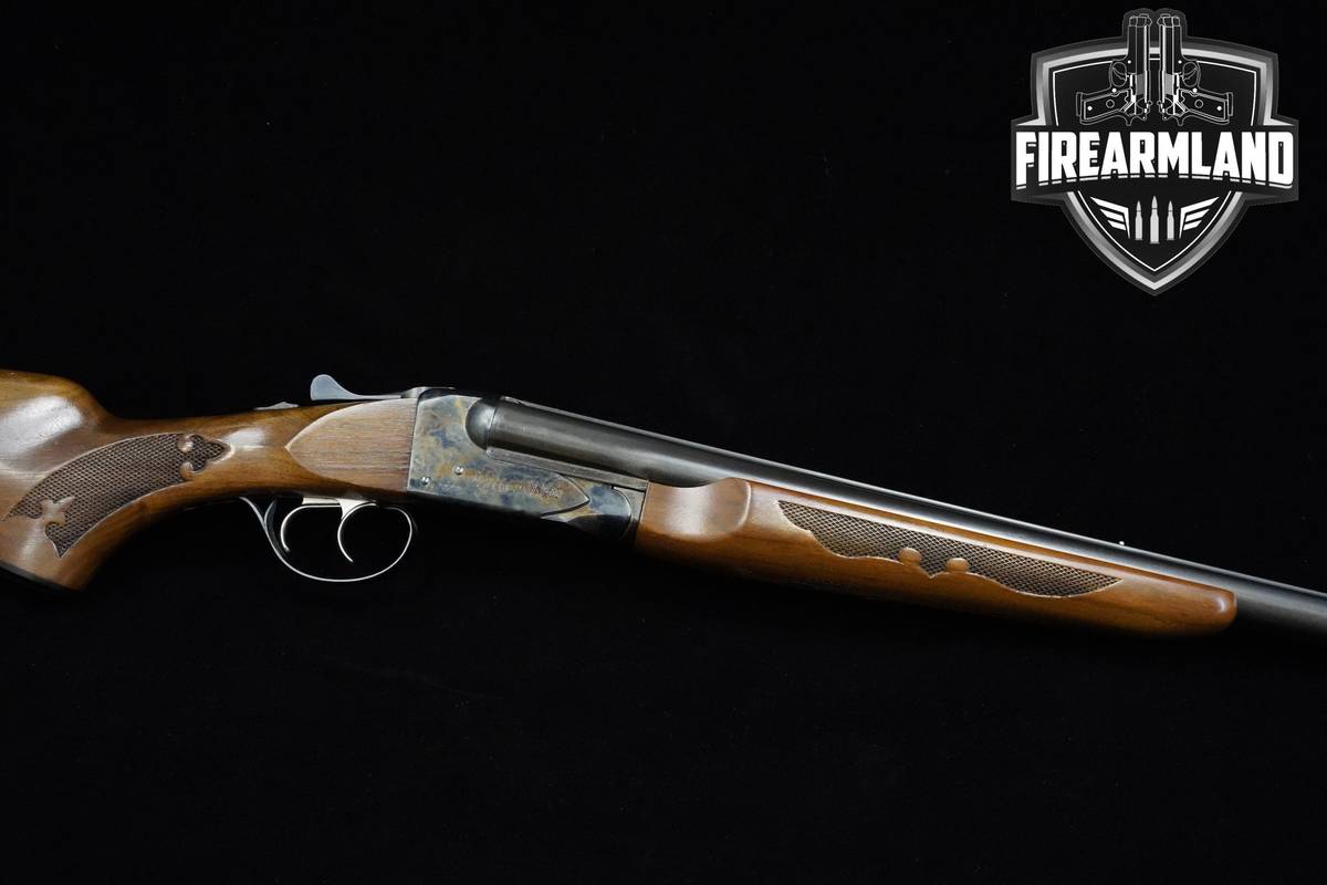 1970 Fox-Savage Model B 20-Gauge 26" Fox-Savage B 3" Blued/Case-Hardened