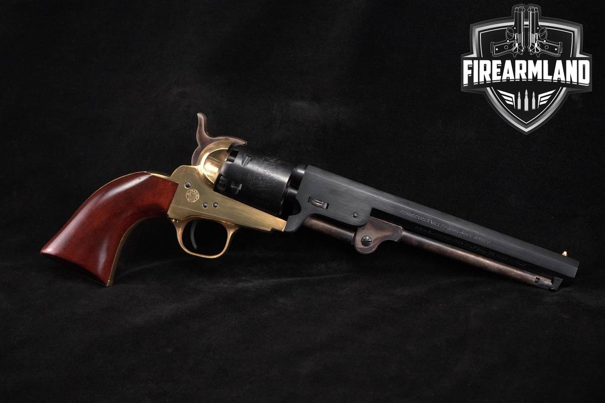 Armi San Marco Model 1851 Colt Navy Brass Frame .36 Caliber ASM +ORIG BOX