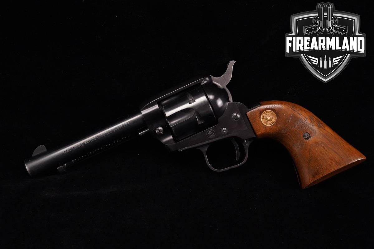 1959 VINTAGE Colt Frontier Scout F-Series 22LR 4.75" Two-Tone Black & Blued