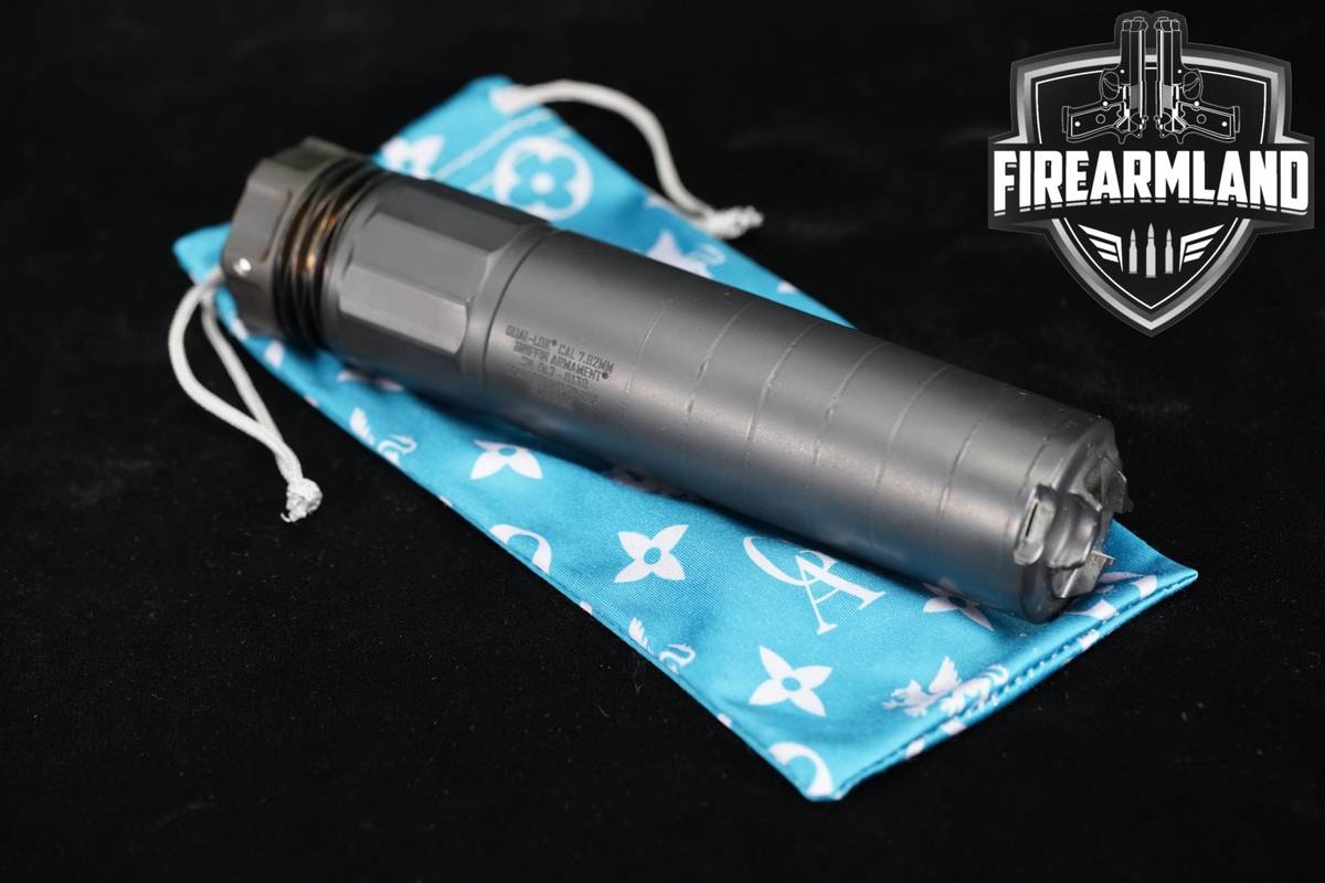 Griffin Armament DUAL-LOK 7 7.62 mm Suppressor DUALLOK