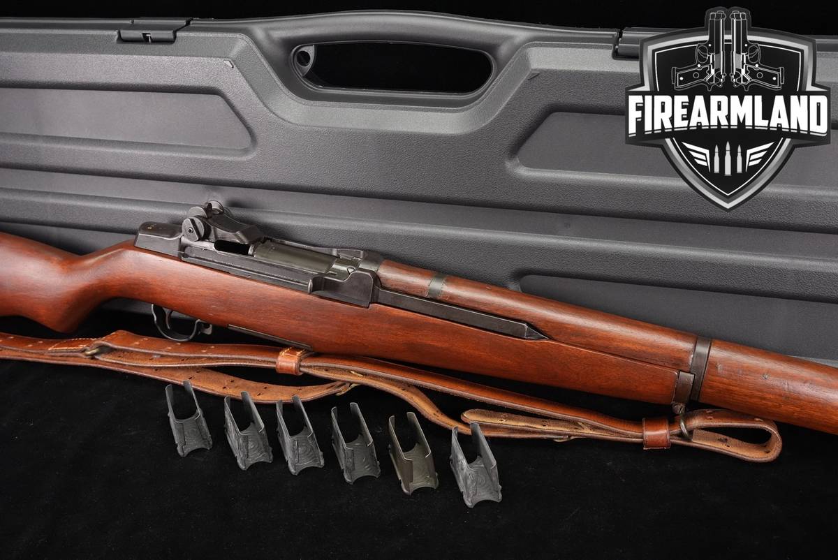 1944 Springfield Armory M1 Garand 30-06 24" Parkerized & Hardwood WWII M-1