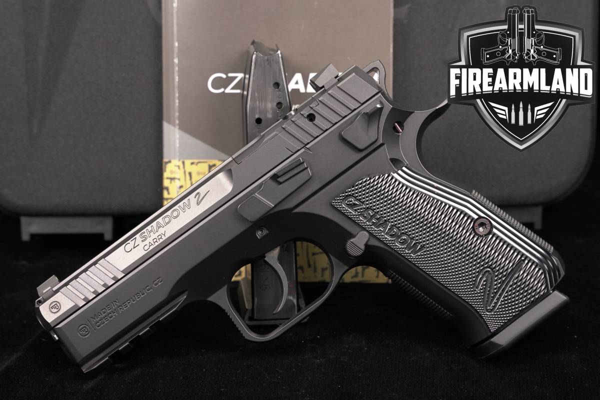 CZ SHADOW 2 Carry Optics-Ready 9mm 4" Shadow2 +TWO MAGS & ORIG CASE