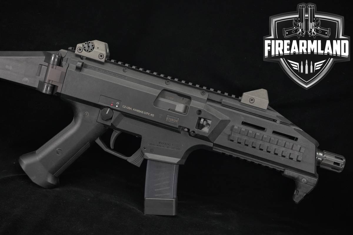 CZ Scorpion EVO 3 S1 9mm 7.72" FOLDER, THREADED