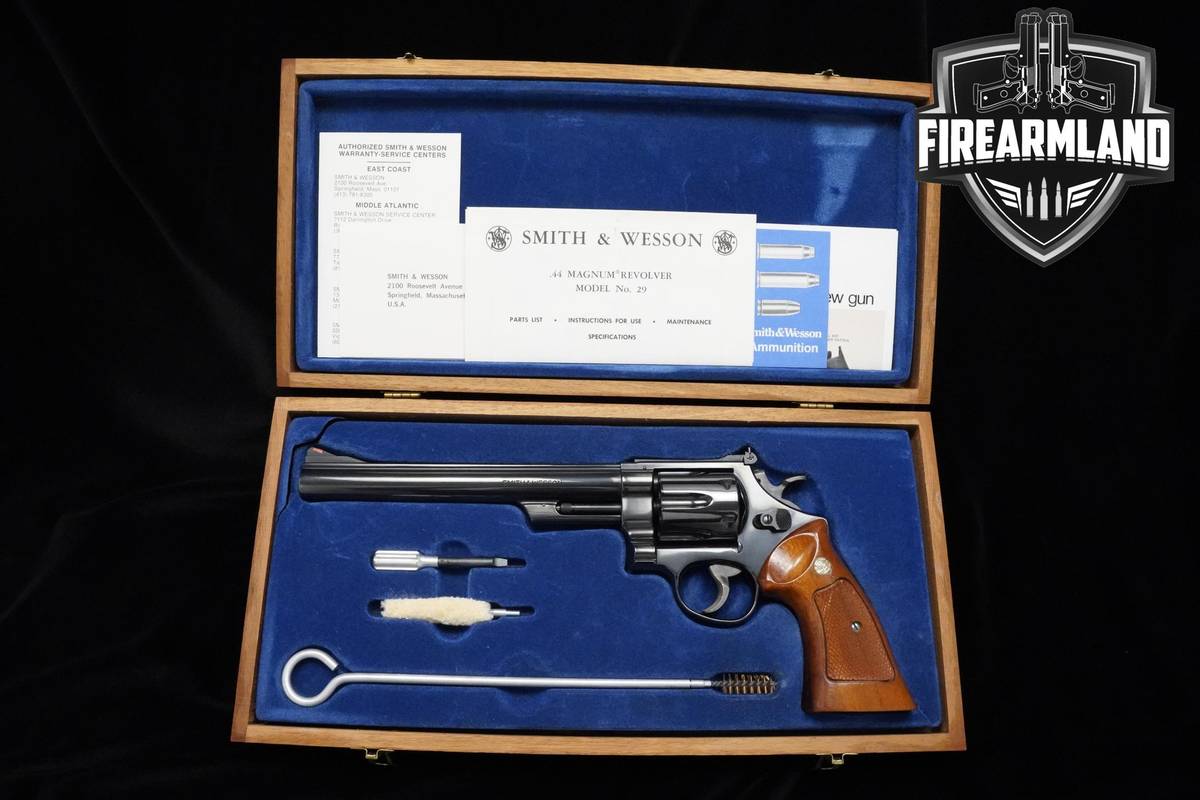 1979 Smith & Wesson S&W Model 29-2 44 Magnum 8.38" S&W 29-2 +DISPLAY BOX