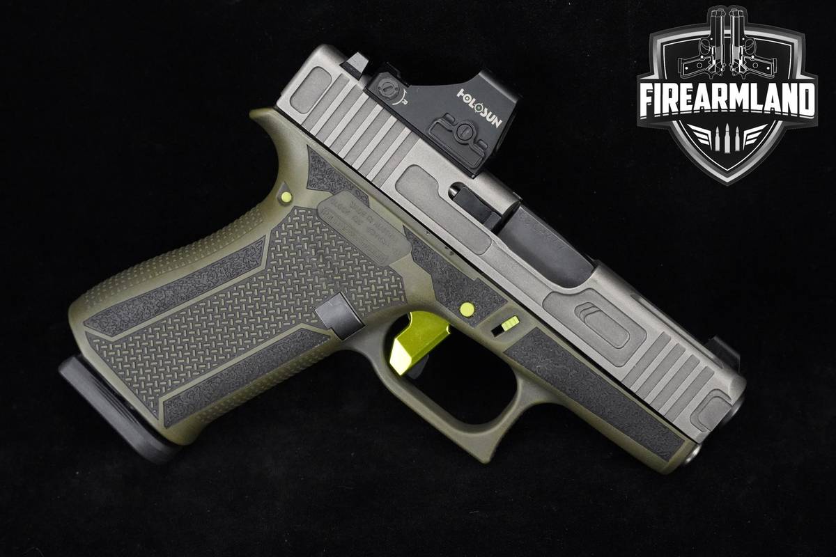 MCFLY Glock 43X MOS G43X 9mm 3.4" Glock-43X MOS G43-X +Holosun OPTIC