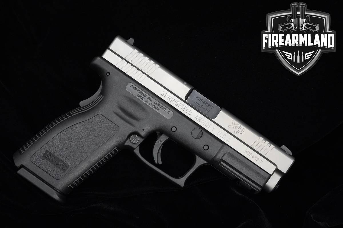 Springfield Armory XD-9 9mm 4" Springfield XD-9 XD9 +3 MAGS & ORIG CASE