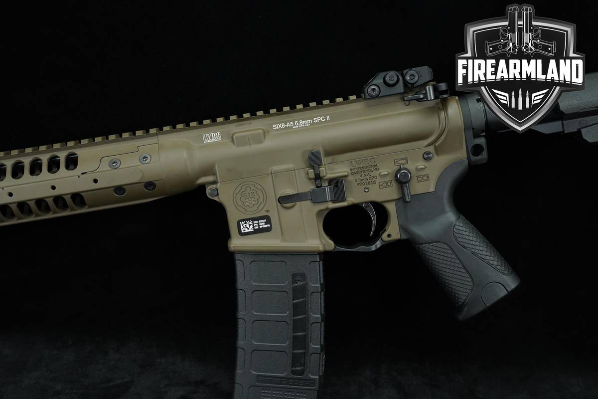LWRC SIX8-A5 Pistol 6.8 SPC II AR-15 AR15 12.7" Patriot Brown +ORIG BOX