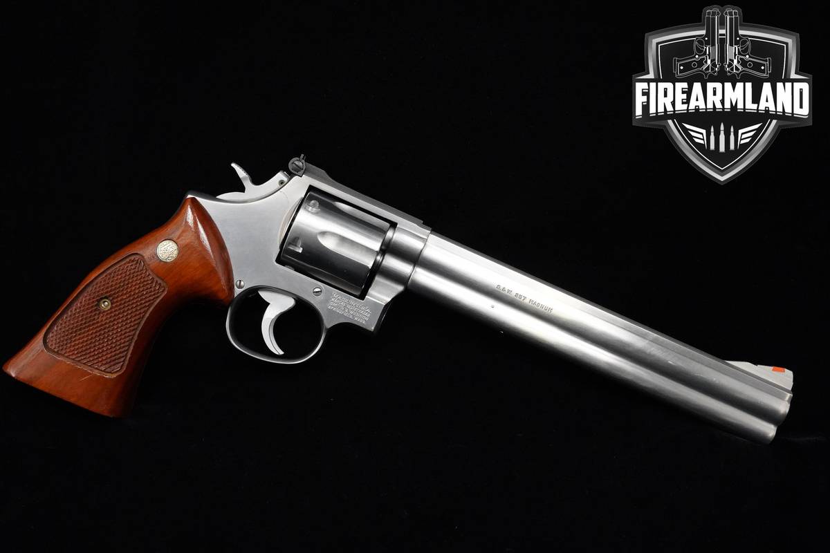 1984 Smith & Wesson S&W Model 686 NO DASH 357 Magnum 8.5" Stainless S&W 686