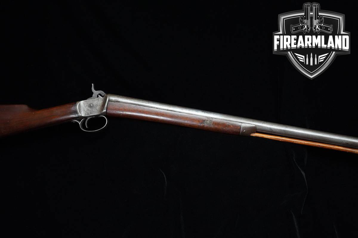AS-IS Unknown Antique Percussion Shotgun 16-Gauge 34.5" Blued Unknown