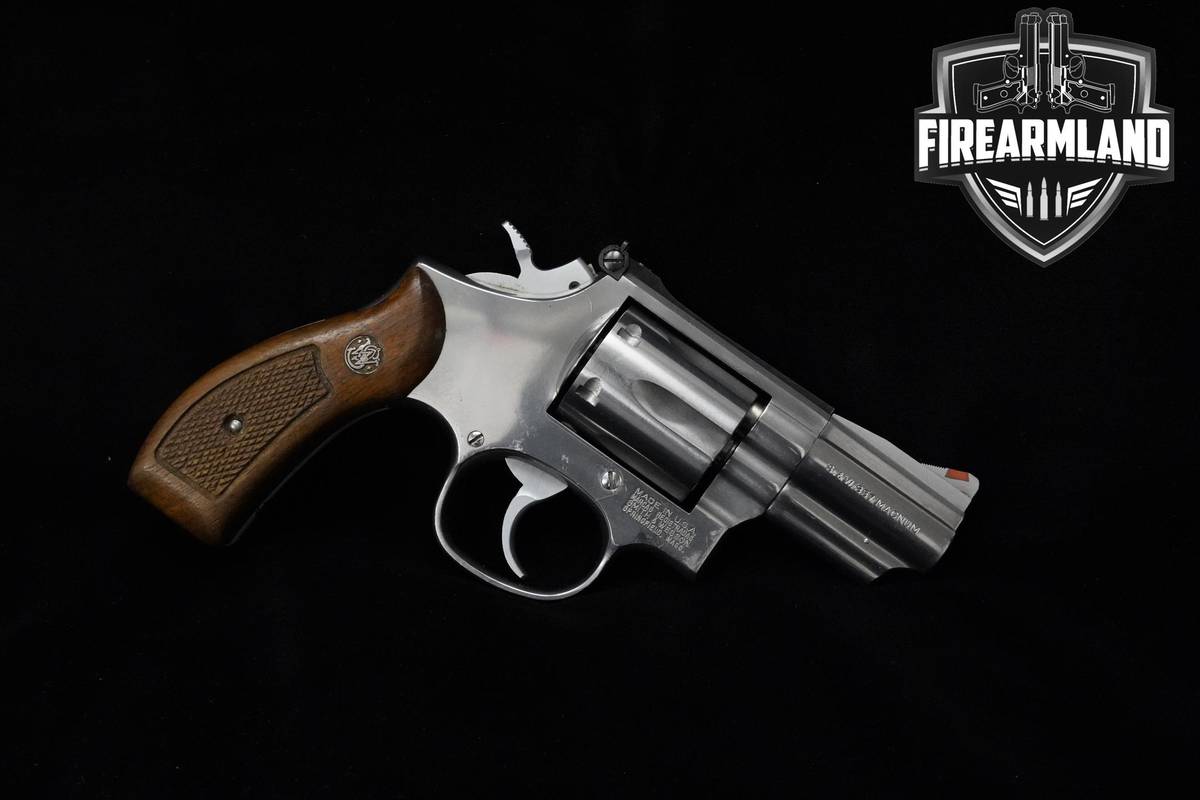 DESIRED! 1991 Smith & Wesson S&W Model 66-3 Combat Magnum Stainless 357 Mag