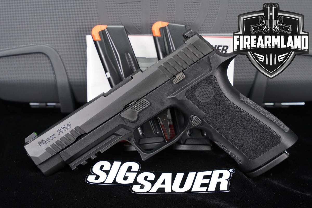 Sig Sauer P320 X-Series XFULL NTS OR 9mm 4.7" Pistol +3 MAGS & ORIG CASE