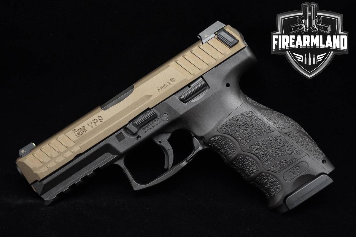 Heckler & Koch (H&K-HK) VP9 Midnight Bronze 9mm 4" H&K-HK-VP9 VP-9 +3 MAGS