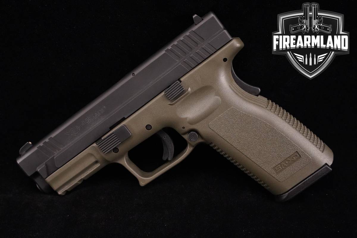 Springfield Armory XD Service Model 45 ACP 4" +5 MAGS, ORIG CASE & HOLSTER
