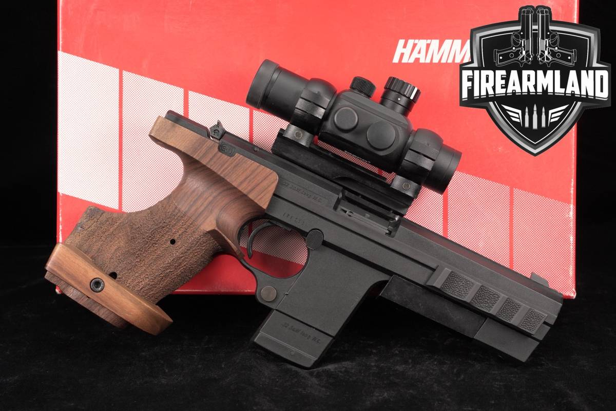 Hammerli 280 32 S&W Long 4.6" SWISS +ORIG BOX, TASCO SCOPE
