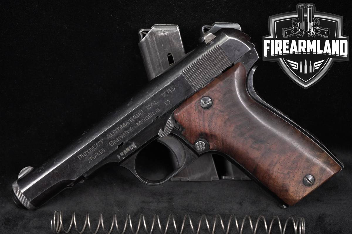 Pre-WWII MAB Modele D Type I Police 32 ACP 4" +3 MAGS