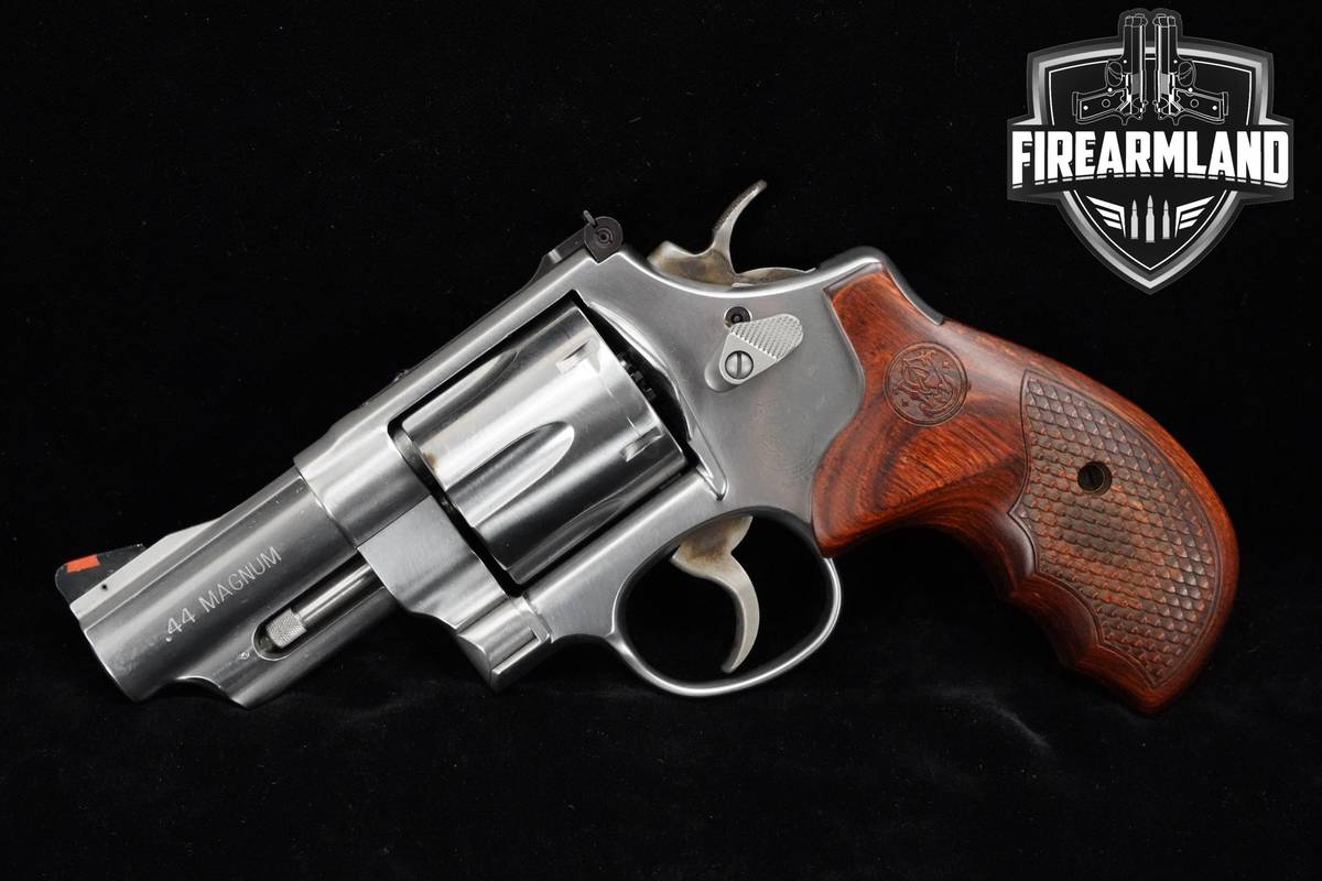 Smith & Wesson 629-6 Deluxe 44-Magnum 3" Stainless S&W-629-6 DA/SA