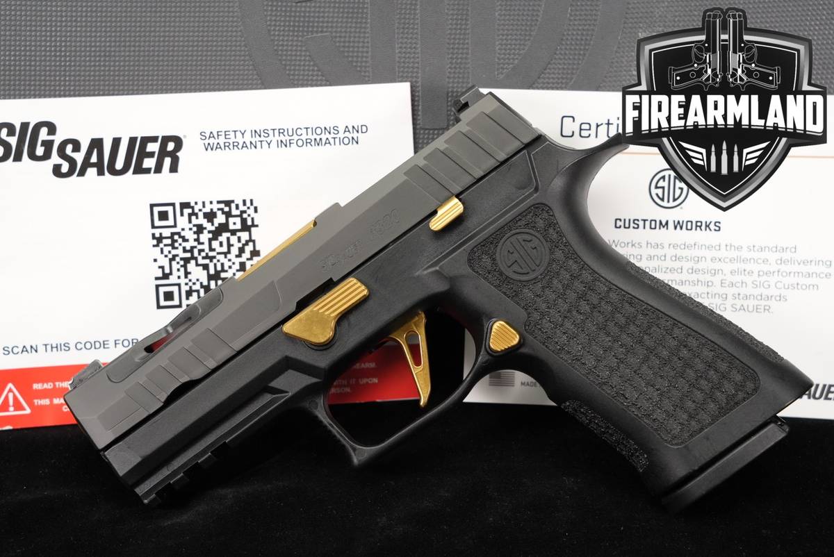 LIMITED Sig Sauer P320 XSeries XCarry Spectre Custom Works 9mm +ORIG CASE