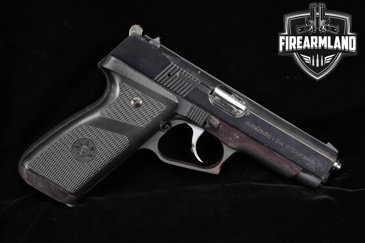 1980s SPANISH Llama Omni 9mm 4.25" Blued +3 MAGS