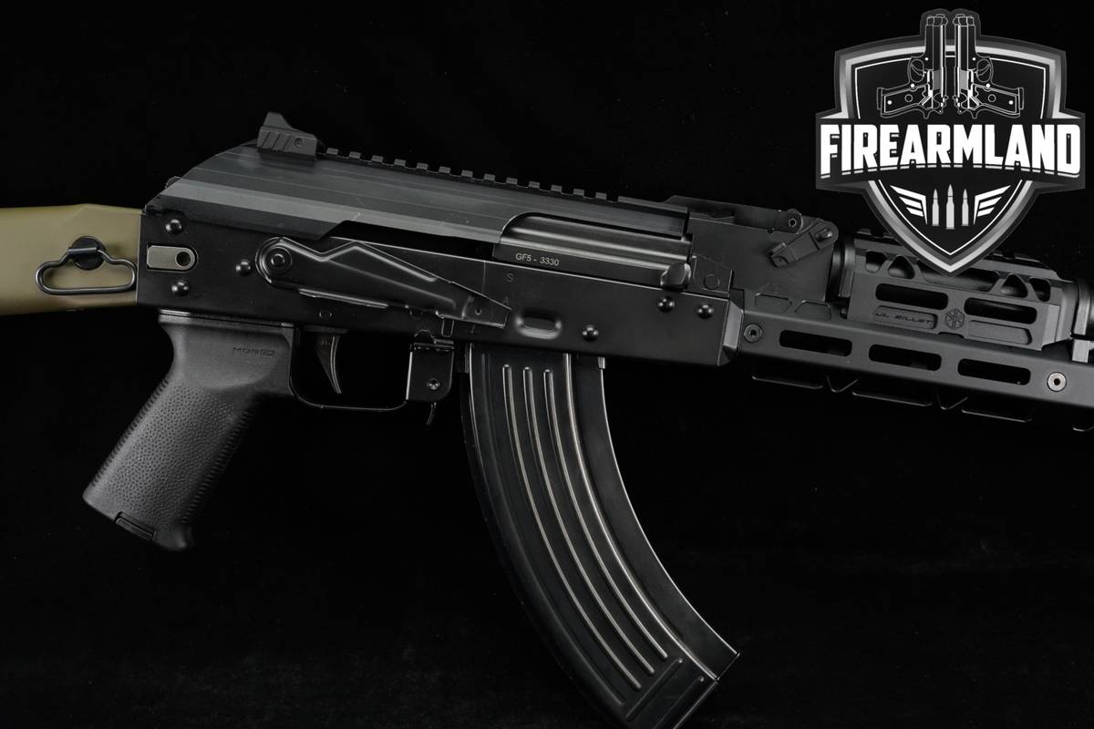 SBR! Palmetto State Armory PSA AK-104 GF5 7.62x39 12.5" Black & Tan +3 MAGS