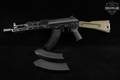 Palmetto State Armory (PSA) AK-104 GF5 7.62x39 Black & Tan in Very Good Condition Image 2