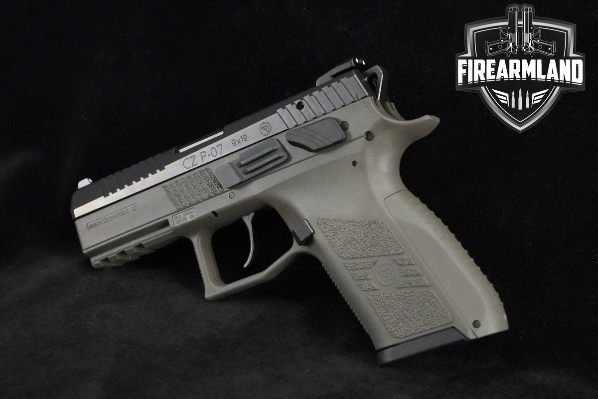 CZ P-07 9mm 3.75" Black/OD Green CZ P07 P-07 +ORIG BOX