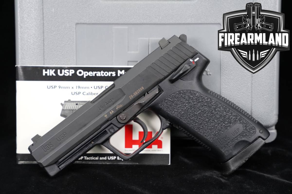 2000 Heckler & Koch USP45 Variant 1 H&K USP 45 ACP 4.46" GERMAN +ORIG CASE
