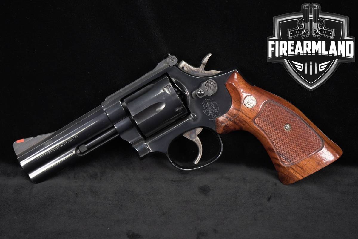 Smith & Wesson Model 586 No Dash S&W 357 Magnum 4 Blued DA/SA Pre-lock