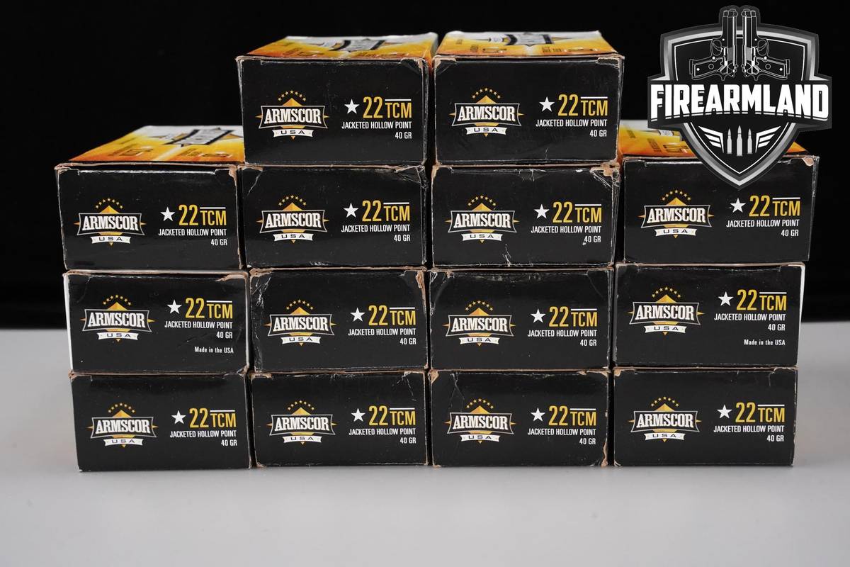 700 RDS! 22 TCM Ammo 22TCM