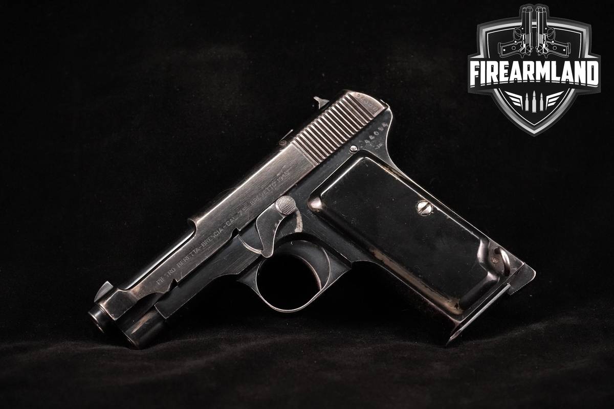 Beretta Model 1915 32 Auto (765 Browning) 3.3" Blued VINTAGE