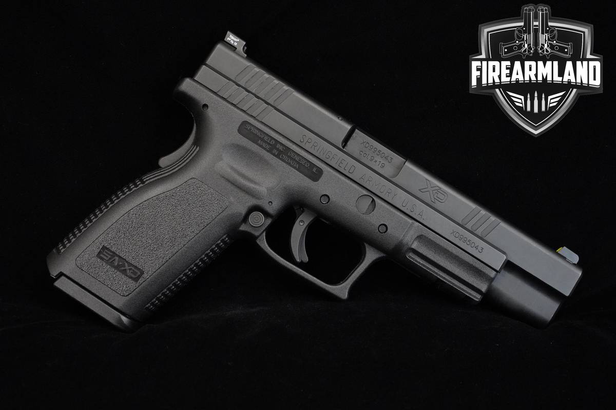 Springfield Armory XD-9 Tactical 9mm Springfield XD-9-Tactical +ORIG CASE